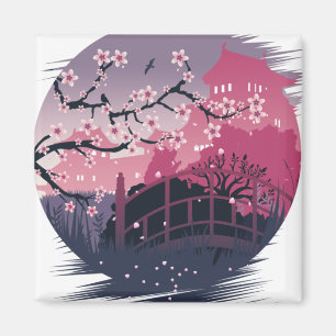 Dark Blossom Magnet