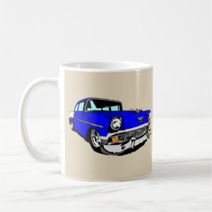 Dark Blue 57 Bel Air Coffee Mug