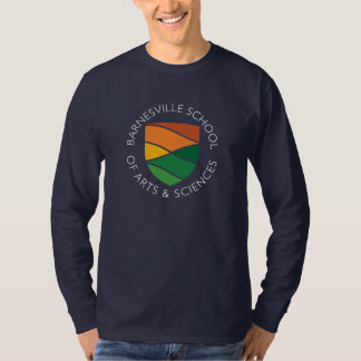 Dark Blue Adult Long Sleeved T-Shirt
