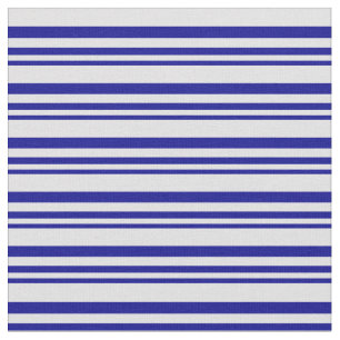 Dark Blue and Lavender Lines/Stripes Pattern Fabric