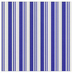 Dark Blue and Light Cyan Coloured Lines Fabric