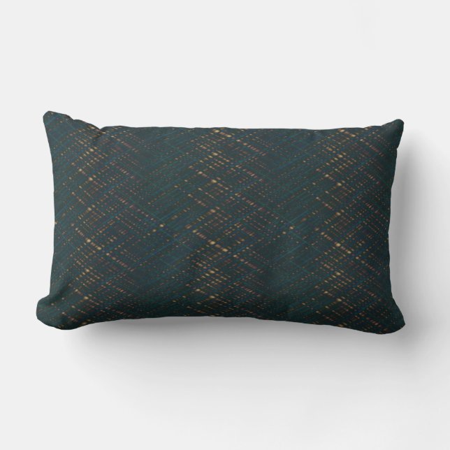 Dark blue and lilac texture. lumbar cushion (Front)