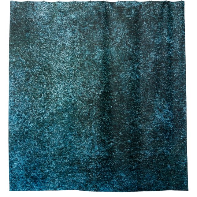 Dark blue background that is rough surface. abstra shower curtain (Front)