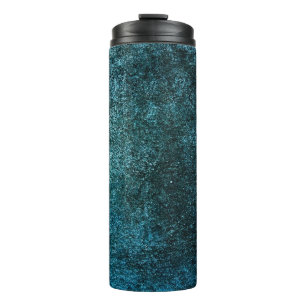 Dark blue background that is rough surface. abstra thermal tumbler