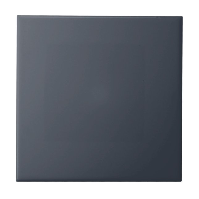 Dark Blue Charcoal Square Kitchen and Bathroom Ceramic Tile (Front)
