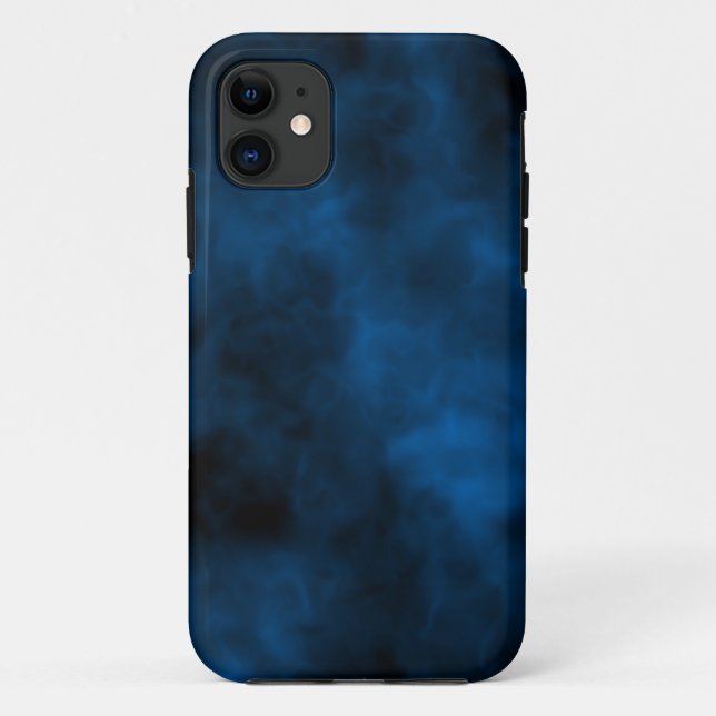 dark blue clouds Case-Mate iPhone case (Back)