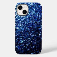 Dark Blue deep shiny false glitter sparkles