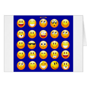 dark blue emojis