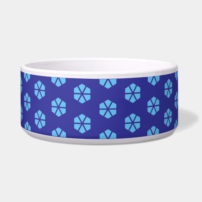 Dark Blue Floral Pie (Front)