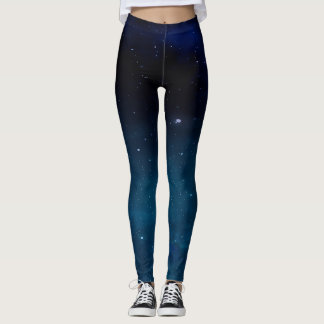 Dark blue Galaxy Leggings
