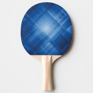 Dark blue hi-tech background ping pong paddle