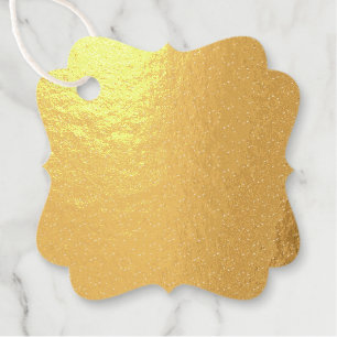 Dark Blue Islamic Geometric Pattern Favour Tags
