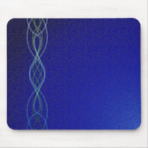 Dark Blue Lights Mouse Pad