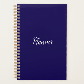 Dark Blue Planner - Small