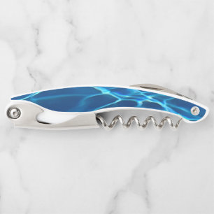 Dark Blue Pool Water  Corkscrew