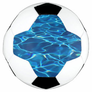 Dark Blue Pool Water Soccer Ball