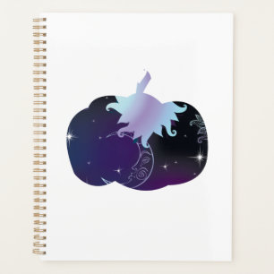 Dark Blue Pumpkin Planner