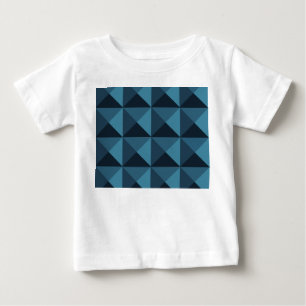 Dark Blue Pyramids  Baby T-Shirt