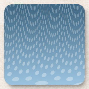 Dark Blue Rain Coaster