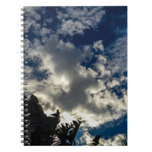 Dark Blue Sky Notebook