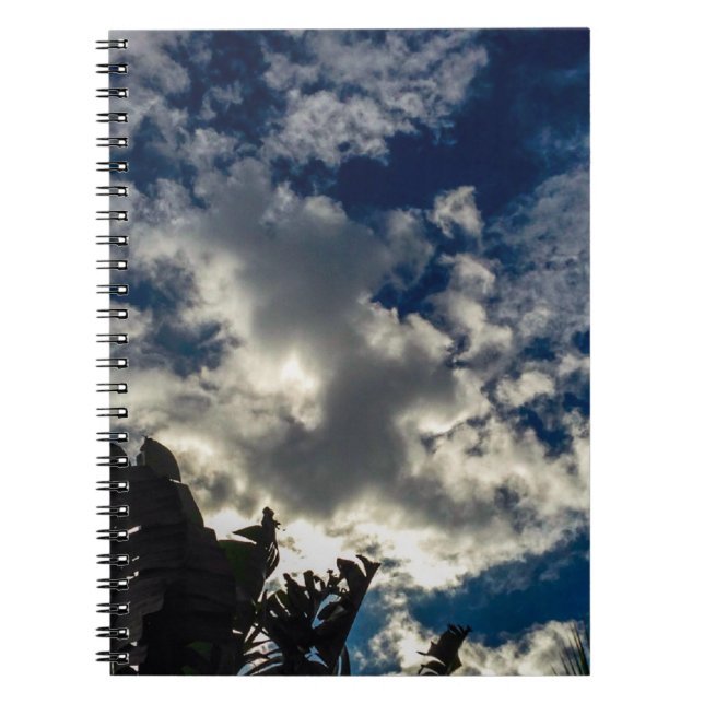 Dark Blue Sky Notebook (Front)