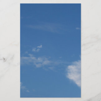 dark blue sky white clouds