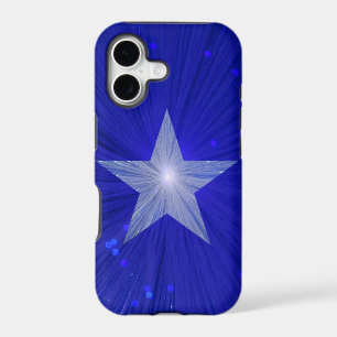 Dark Blue Star iPhone case