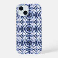 Dark Blue Tie Dye Pattern