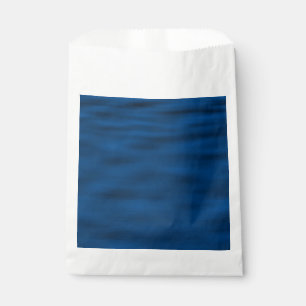 Dark Blue Water Ripples Favour Bag
