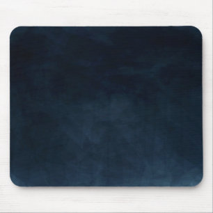 dark blue watercolor mouse pad