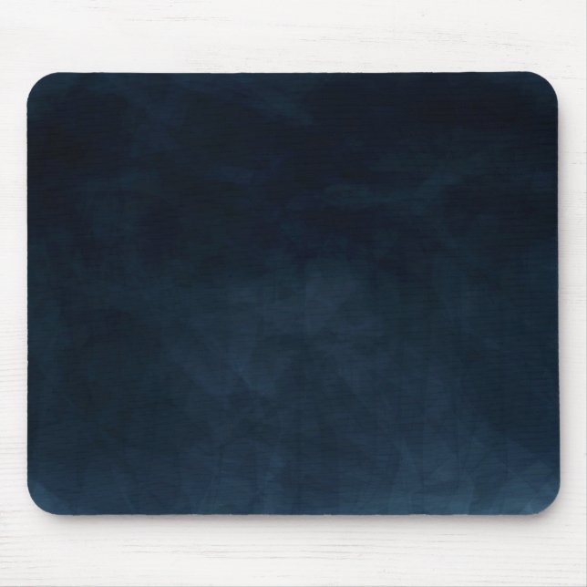 dark blue watercolor mouse pad (Front)