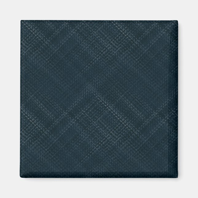 Dark Blue With Chequered Pinstripe Magnet (Front)