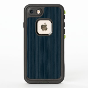 Dark Blue Woodgrain Pattern