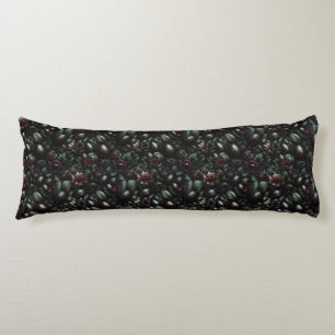 Dark Botanical Easter Body Pillow Moody