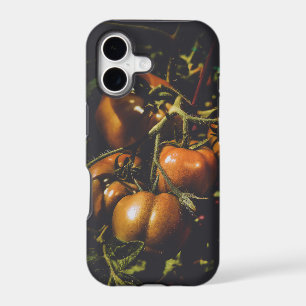 Dark Botanical Tomato Rustic Farmhouse Vintage