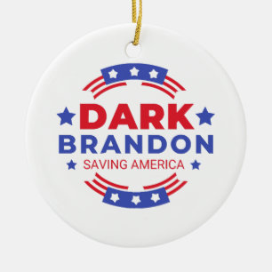 Dark Brandon Ceramic Ornament