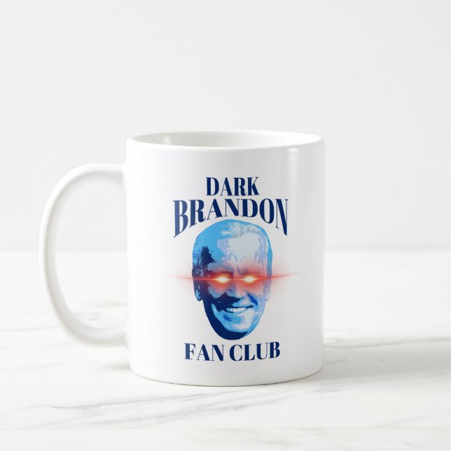 Dark Brandon Fan Club Coffee Mug (Left)