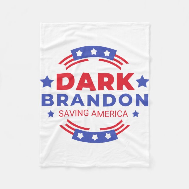 Dark Brandon  Fleece Blanket (Front)
