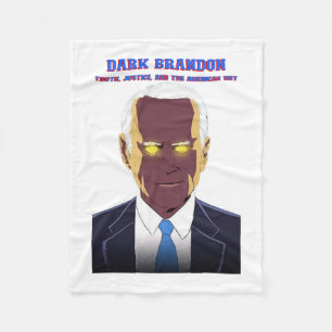 Dark Brandon Fleece Blanket
