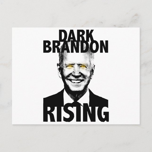 Dark Brandon Rising Holiday Postcard (Front)
