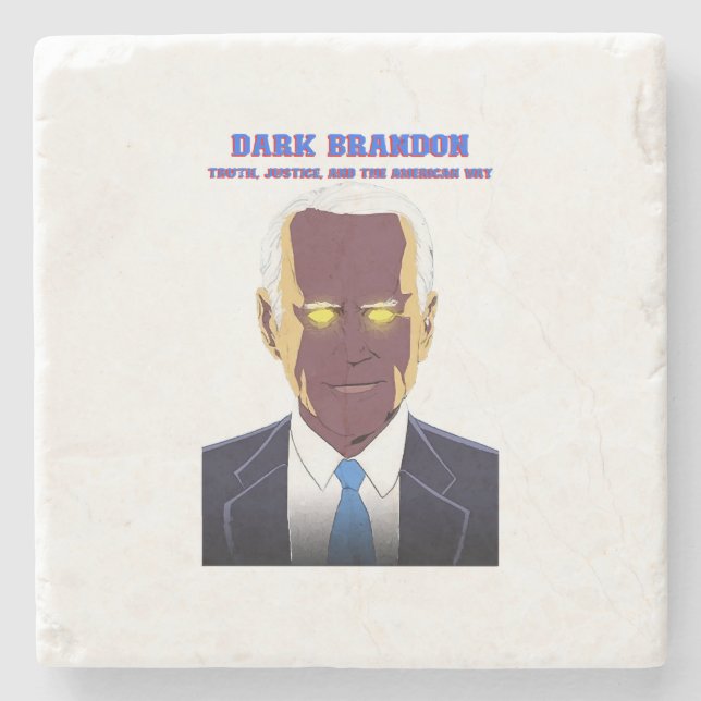 Dark Brandon Stone Coaster (Front)
