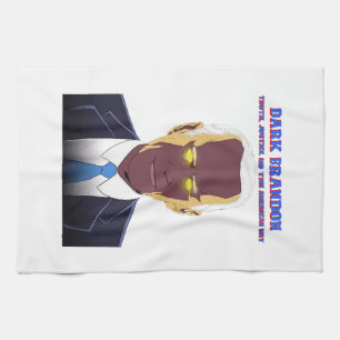 Dark Brandon Tea Towel