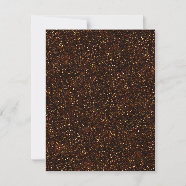 Dark Bronze Orange Glitter (Front)