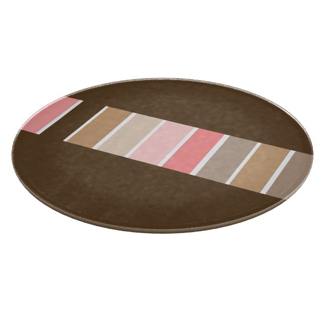 Dark Brown Beach Sand Cutting Board (Corner)
