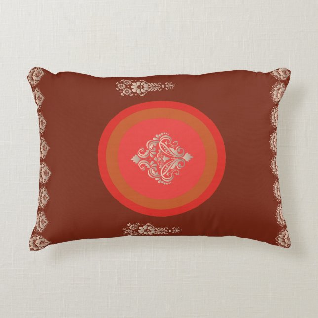 Dark Brown  Decorative Cushion (Front)