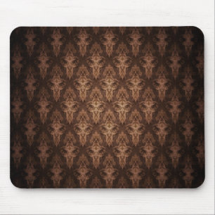 Dark Brown Gothic Mouse Pad