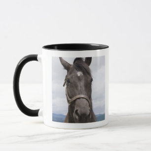Dark Brown Horse Mug