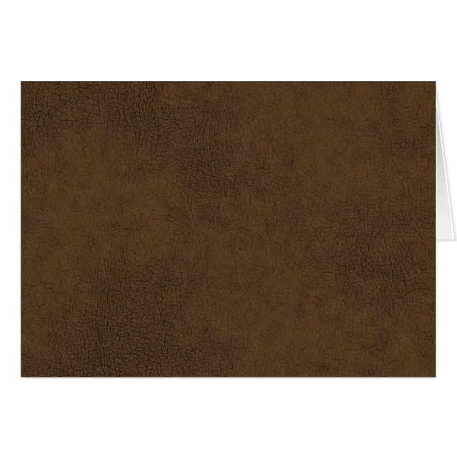 Dark Brown Leather Texture Pattern Background (Front Horizontal)