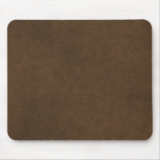 Dark Brown Leather Texture Pattern Background Mouse Pad