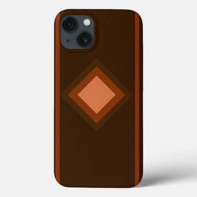 Dark Browns  Case-Mate iPhone Case (Back)